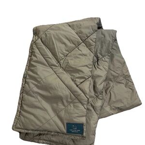 Men’s Aime Leon Dore ALD X Woolrich Olive Green Quilted Scarf